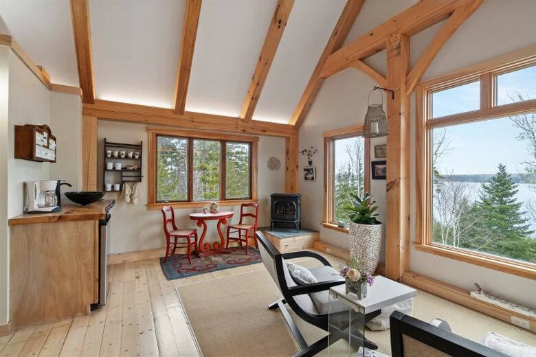 Boothbay Harbor - Spruce Point Stunner | Waterfront With Deep Water Dock Access - Boothbay Harbor, Maine