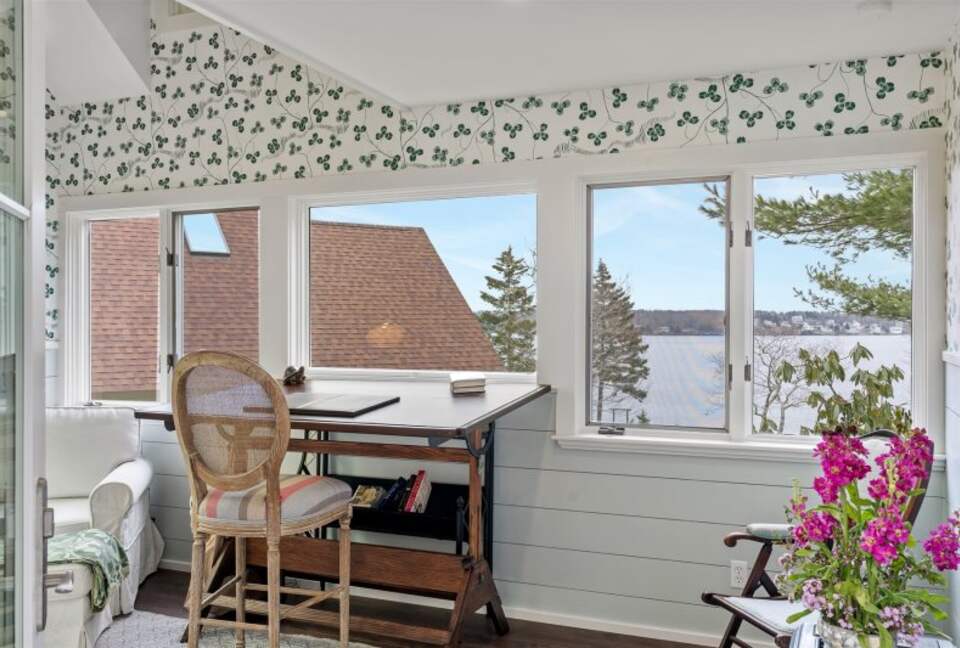 Boothbay Harbor - Spruce Point Stunner | Waterfront With Deep Water Dock Access - Boothbay Harbor, Maine