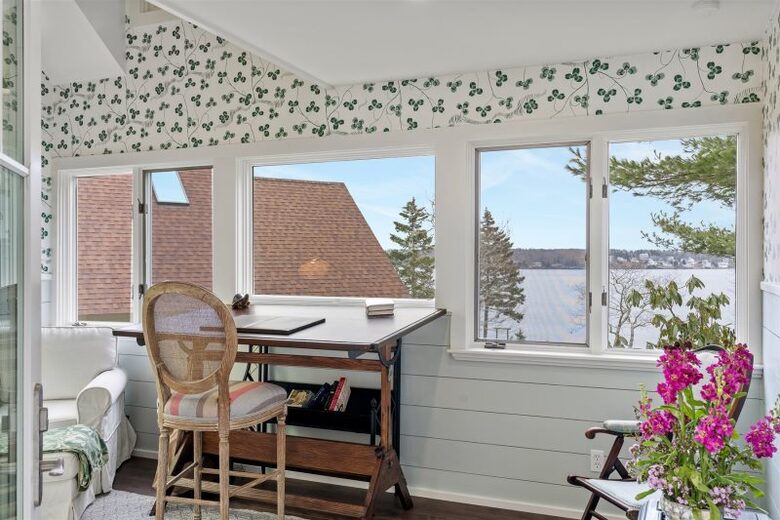 Boothbay Harbor - Spruce Point Stunner | Waterfront With Deep Water Dock Access - Boothbay Harbor, Maine