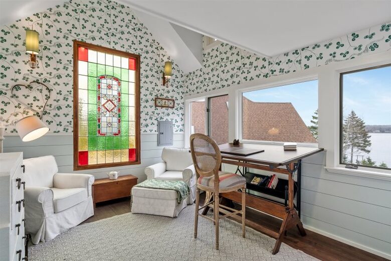 Boothbay Harbor - Spruce Point Stunner | Waterfront With Deep Water Dock Access - Boothbay Harbor, Maine