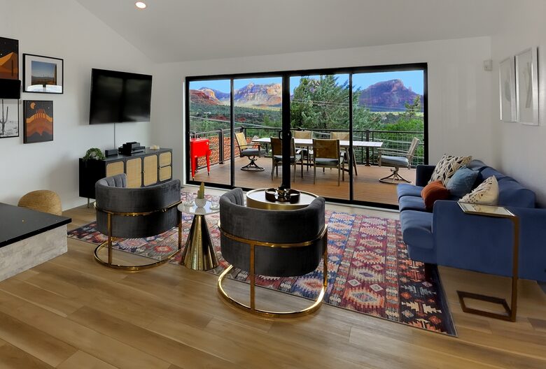 Uptown Viewhouse with Endless Views + Hot Tub - Sedona, Arizona