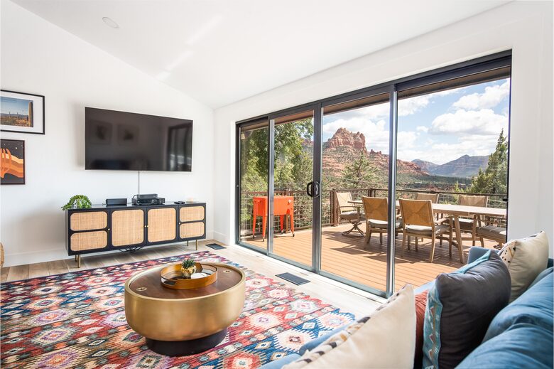Uptown Viewhouse with Endless Views + Hot Tub - Sedona, Arizona