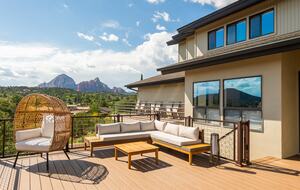 Uptown Viewhouse with Endless Views + Hot Tub - Sedona, Arizona