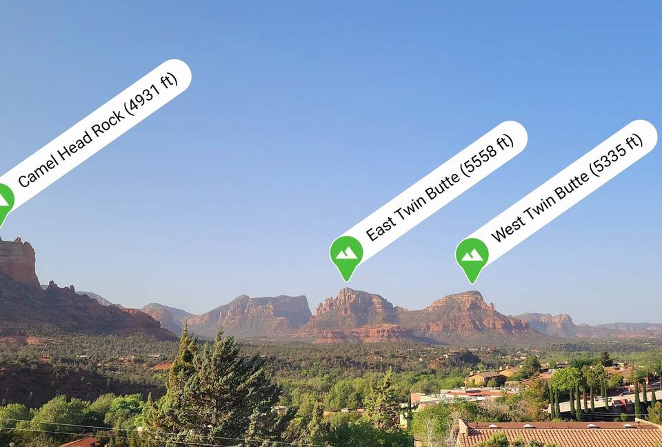 Uptown Viewhouse with Endless Views + Hot Tub - Sedona, Arizona