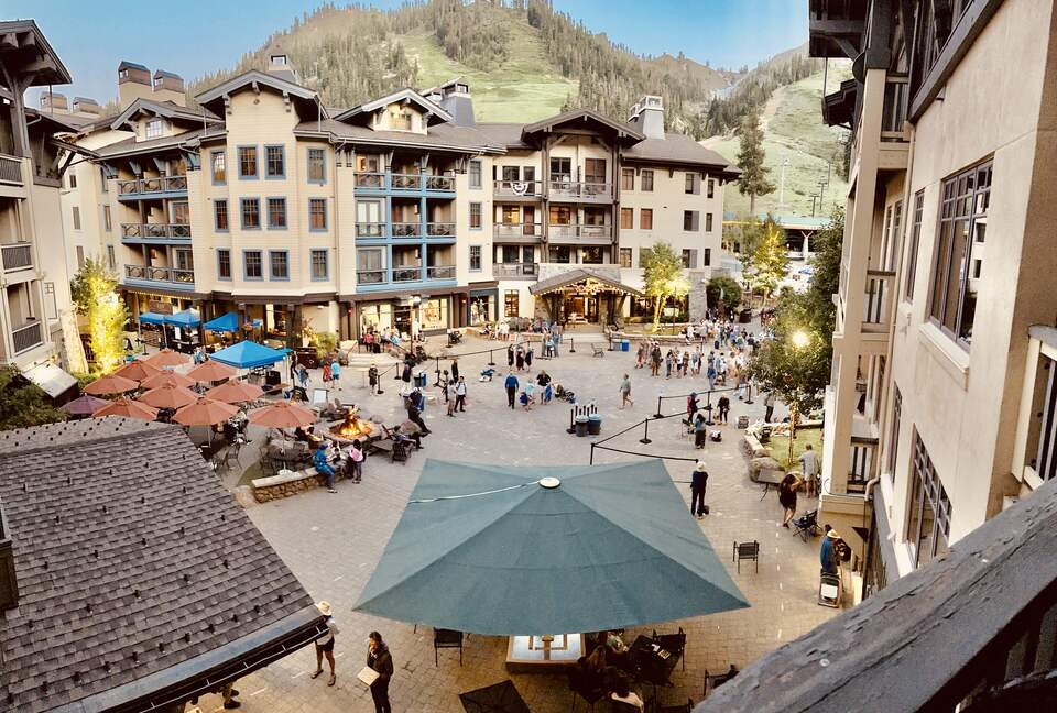 View from our balcony