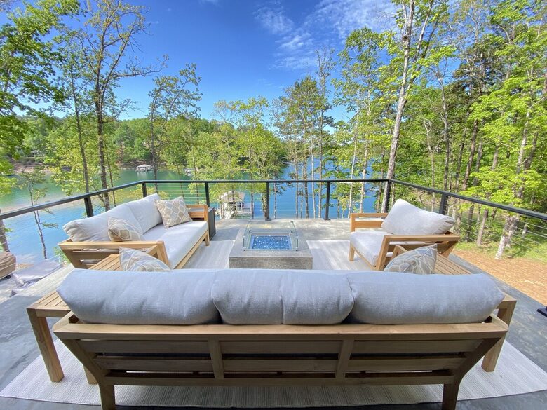 Stunning New Lake Keowee Contemporary Waterfront Home! - Six Mile, South Carolina