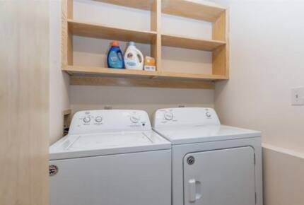 Laundry room on the ground floor