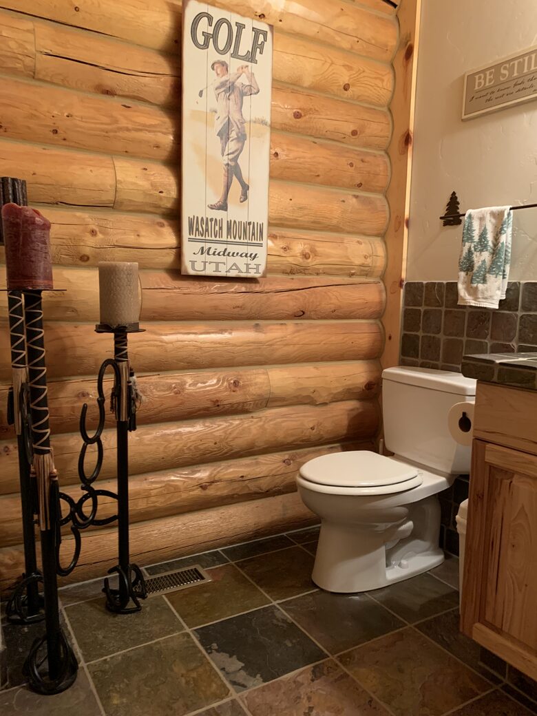 Half bath on main level