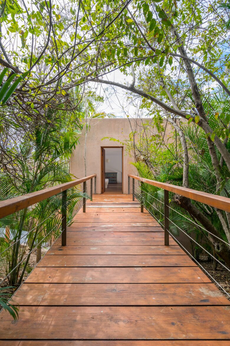 Entrance to fully renovated nungalow/suite with private small pool