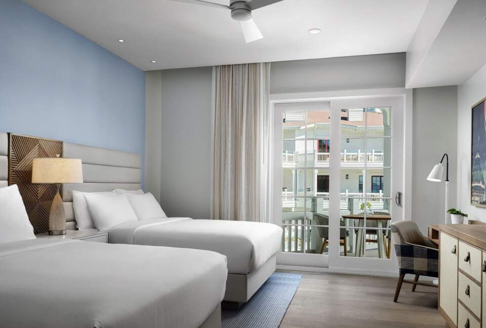 Second bedroom with separate veranda entrance