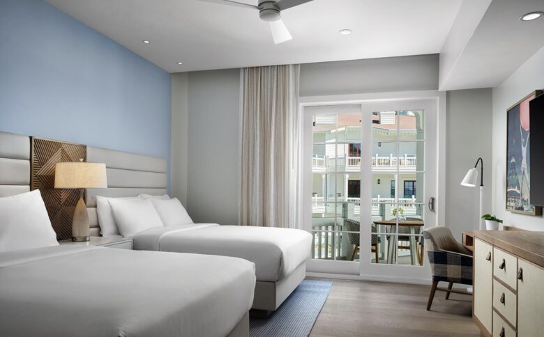 Second bedroom with separate veranda entrance