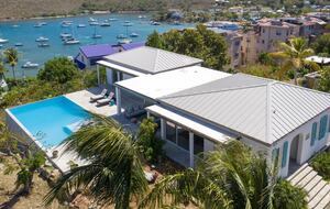 Tropical Panorama Cruz Bay Retreat | Unbeatable location in private/ compound | Walk to Town - Estate Enighed, Virgin Islands, U.S.