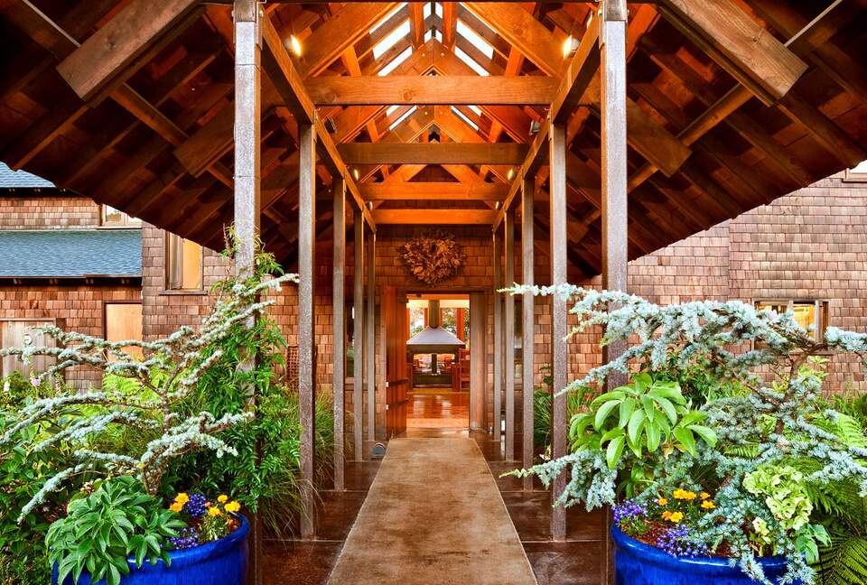 A King Room at the Brewery Gulch Inn & Spa (EH) - Mendocino, California