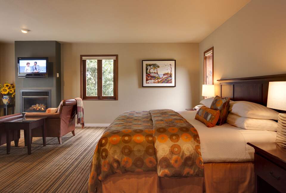 A King Room at the Brewery Gulch Inn & Spa (EH) - Mendocino, California