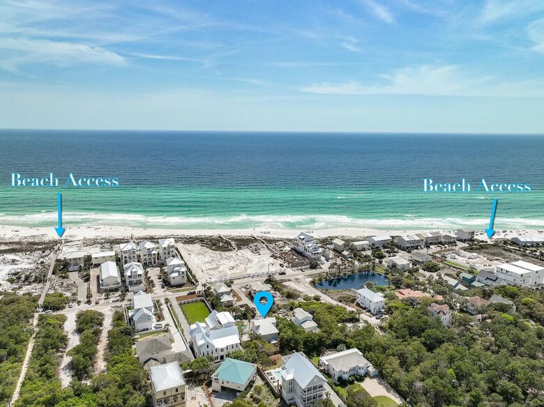 Paradise Lookout Beach Home | Private Heated Pool, 4 min walk to Beach, Amazing Views, Sky Deck - Inlet Beach, Florida