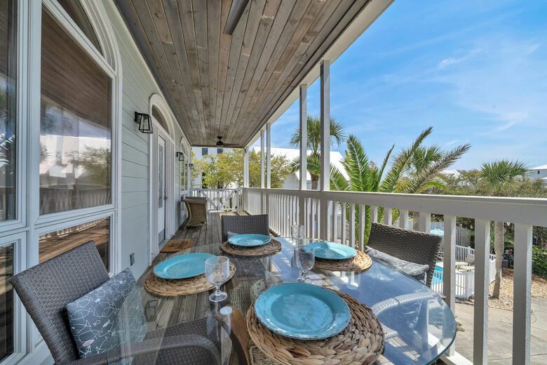 Paradise Lookout Beach Home | Private Heated Pool, 4 min walk to Beach, Amazing Views, Sky Deck - Inlet Beach, Florida