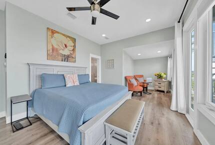 Paradise Lookout Beach Home | Private Heated Pool, 4 min walk to Beach, Amazing Views, Sky Deck - Inlet Beach, Florida