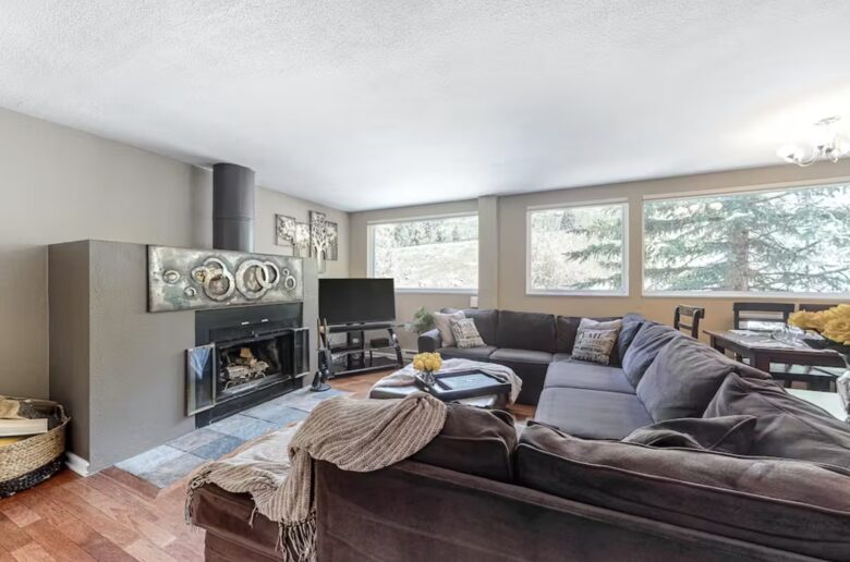 Winter Wonderland Warmth, Wood burner.