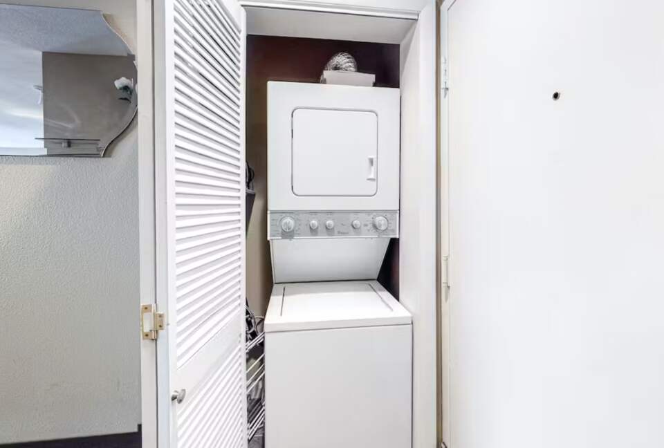 Private washer and dryer