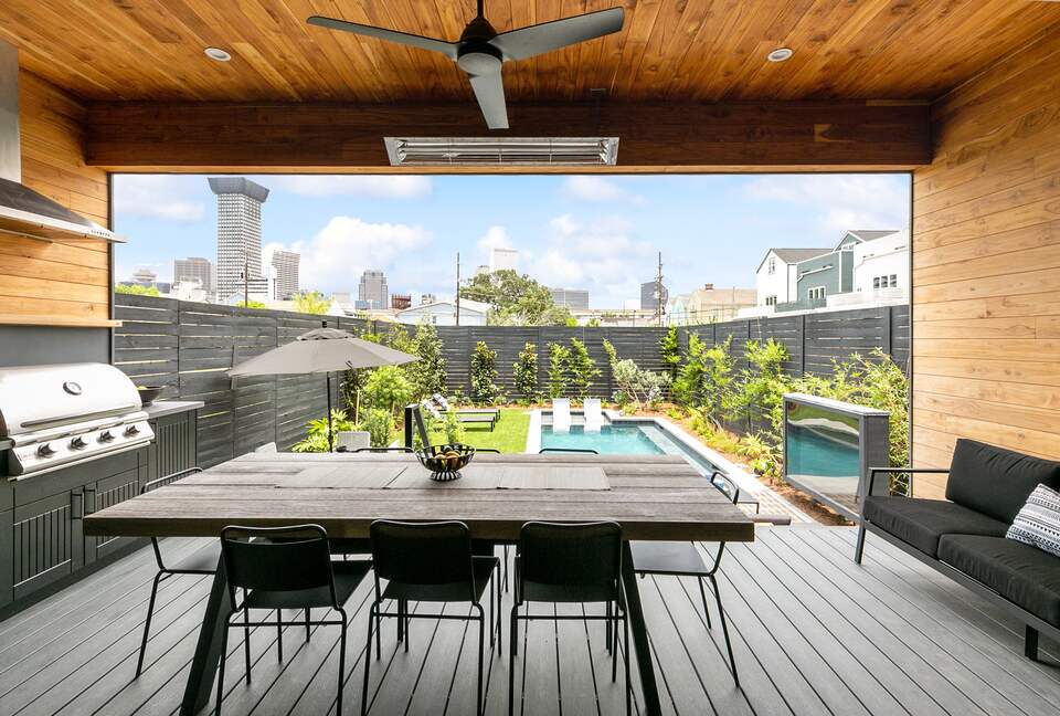 Modern Oasis with Heated Pool - New Orleans, Louisiana