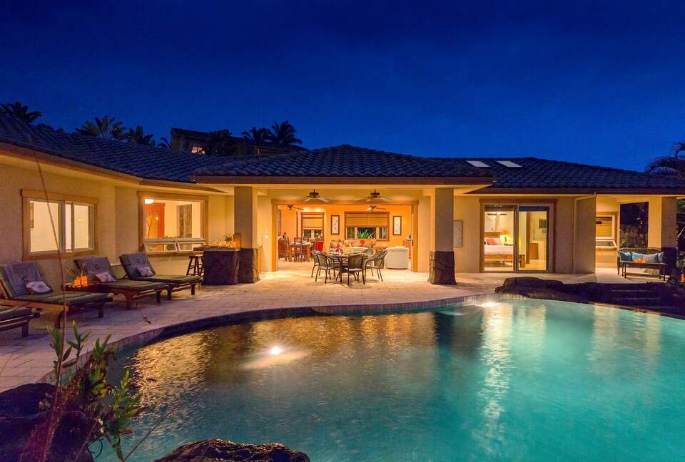 Exclusive Area/Kona Coast, Putting Green, Private pool/Ocean view - Kona coast/Kona, Big Island, Hawaii