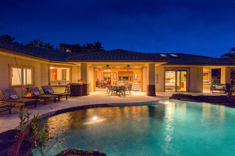 Exclusive Area/Kona Coast, Putting Green, Private pool/Ocean view - Kona coast/Kona, Big Island, Hawaii