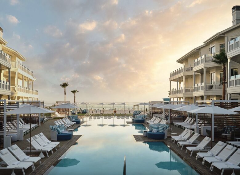 View from the oceanfront pool