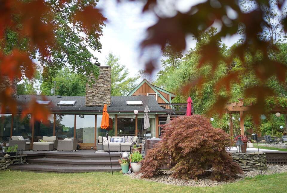 Gorgeous Lakefront Home w/ Private Beach & Dock - Monroe, New York