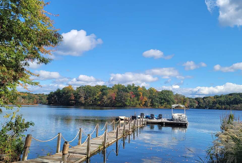 Gorgeous Lakefront Home w/ Private Beach & Dock - Monroe, New York