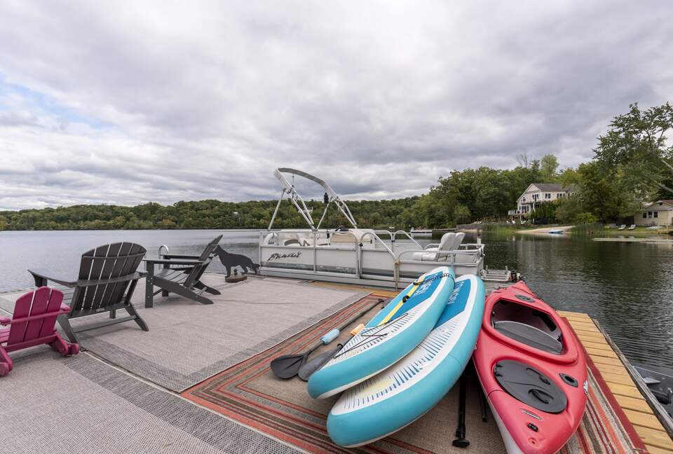 Gorgeous Lakefront Home w/ Private Beach & Dock - Monroe, New York