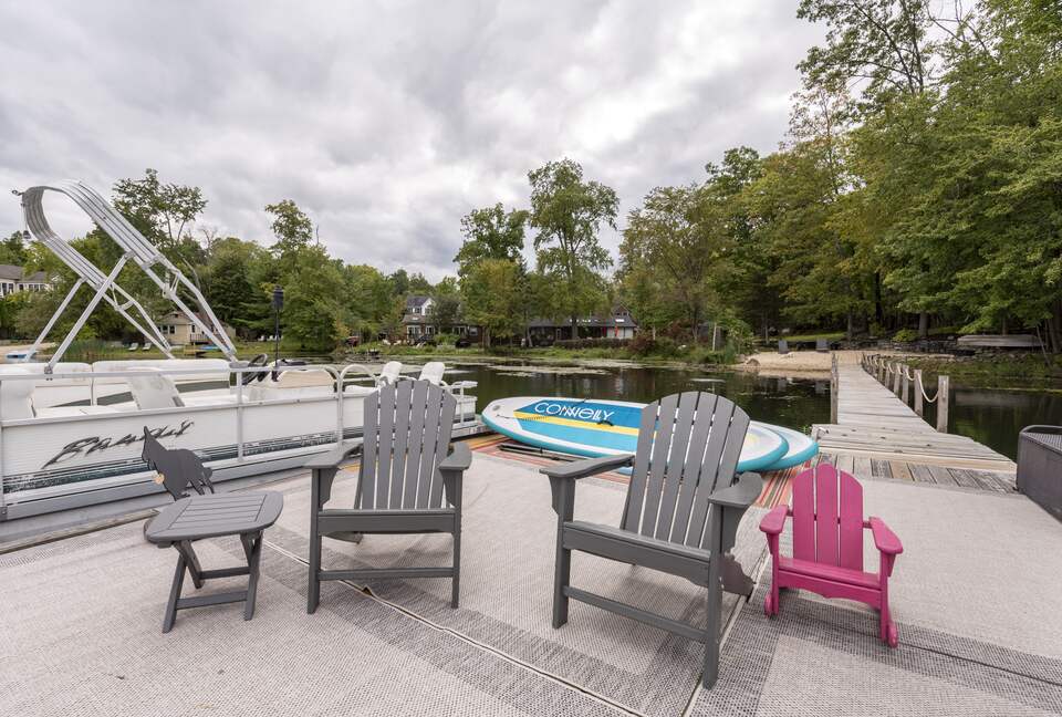 Gorgeous Lakefront Home w/ Private Beach & Dock - Monroe, New York