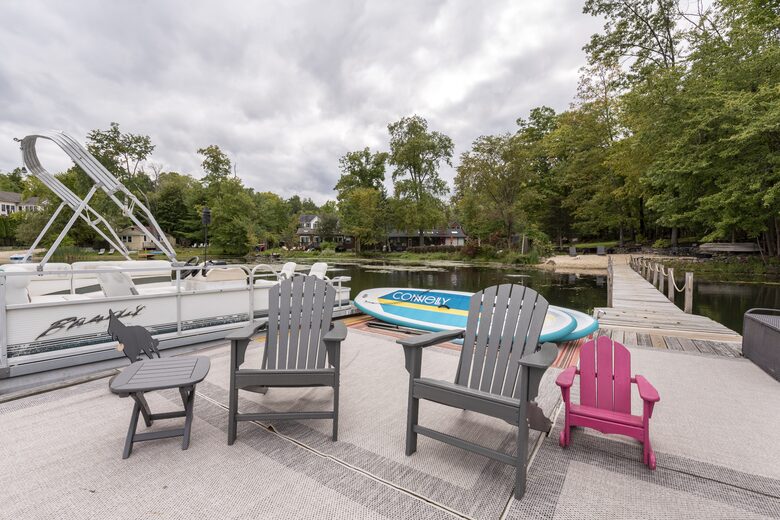 Gorgeous Lakefront Home w/ Private Beach & Dock - Monroe, New York