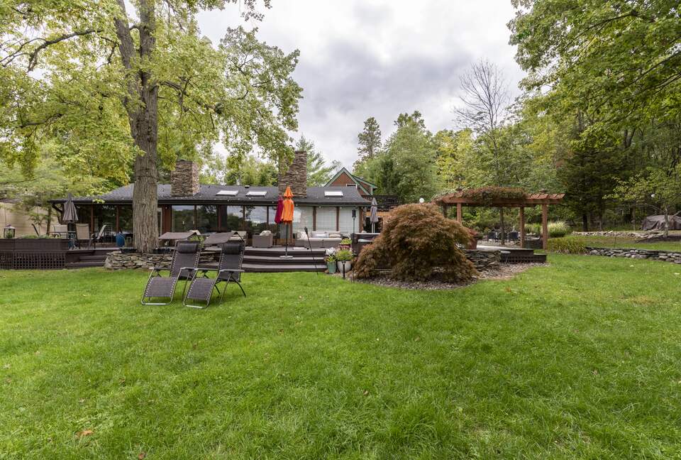 Gorgeous Lakefront Home w/ Private Beach & Dock - Monroe, New York