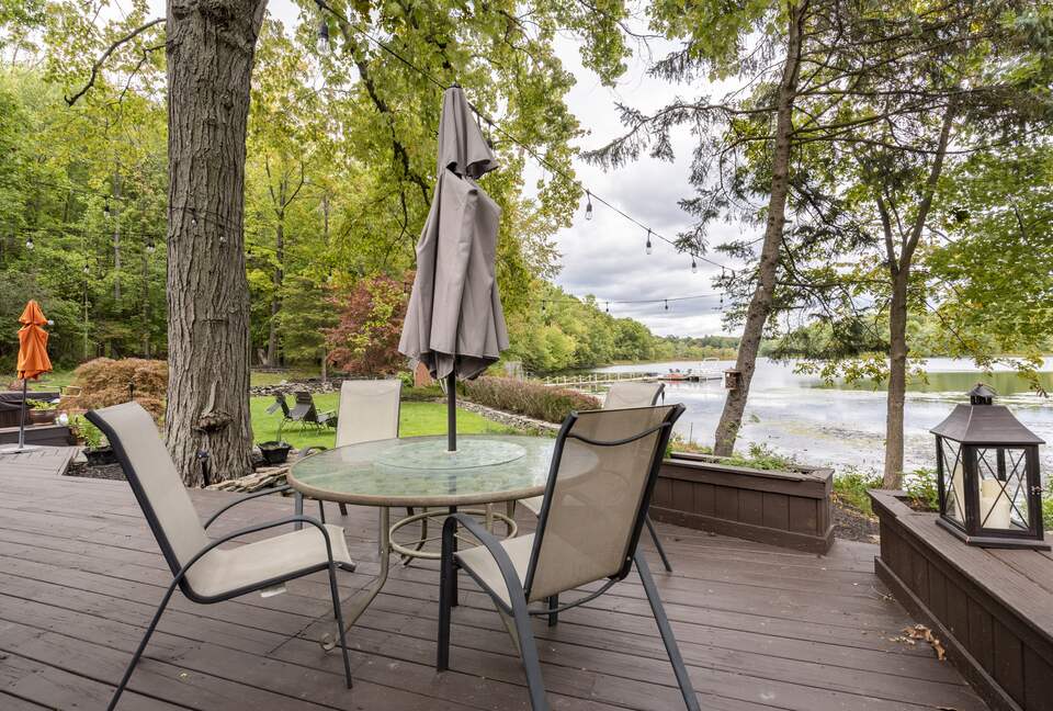 Gorgeous Lakefront Home w/ Private Beach & Dock - Monroe, New York