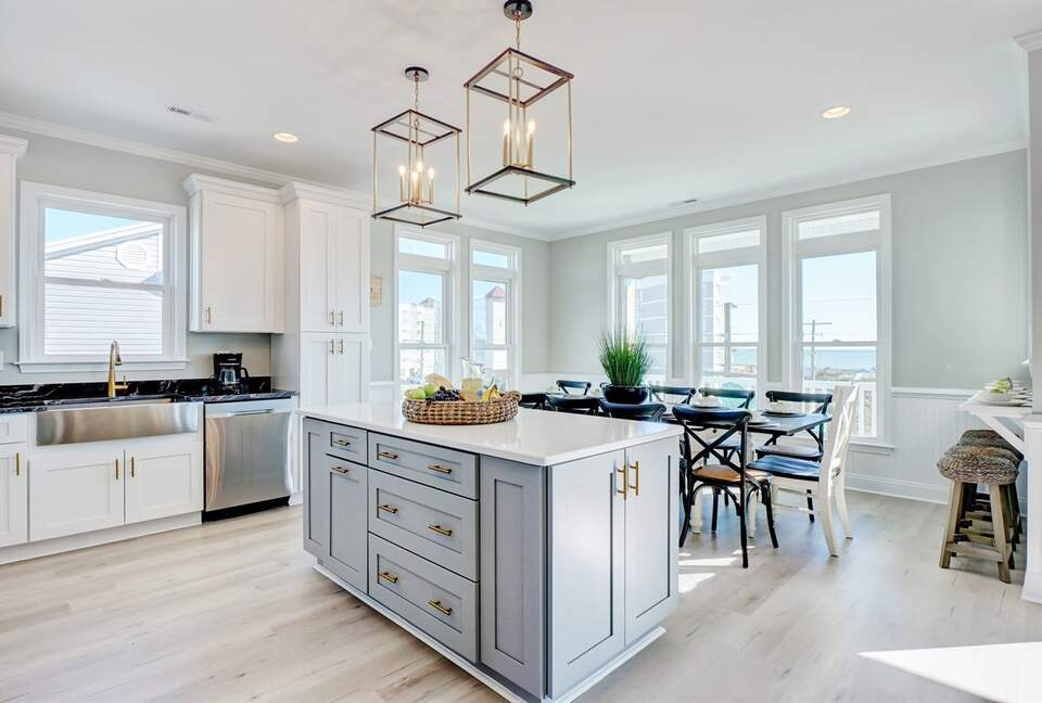 Reunion | Brand New Deluxe Oceanfront | Elevator, Views, BBQ - North Topsail Beach, North Carolina