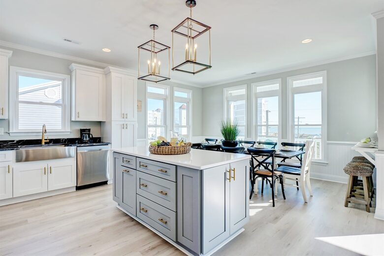 Reunion | Brand New Deluxe Oceanfront | Elevator, Views, BBQ - North Topsail Beach, North Carolina