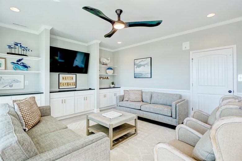 Reunion | Brand New Deluxe Oceanfront | Elevator, Views, BBQ - North Topsail Beach, North Carolina