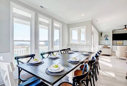Reunion | Brand New Deluxe Oceanfront | Elevator, Views, BBQ - North Topsail Beach, North Carolina