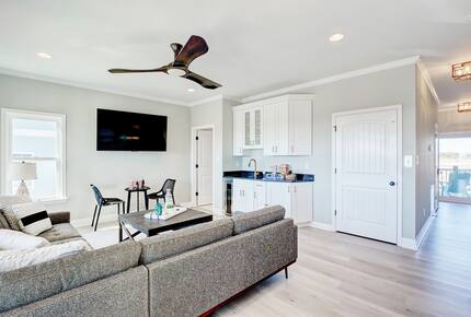 Reunion | Brand New Deluxe Oceanfront | Elevator, Views, BBQ - North Topsail Beach, North Carolina