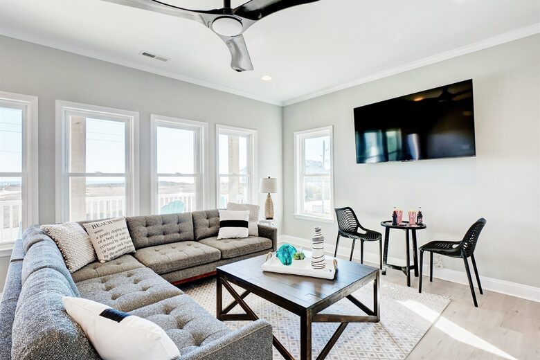 Reunion | Brand New Deluxe Oceanfront | Elevator, Views, BBQ - North Topsail Beach, North Carolina