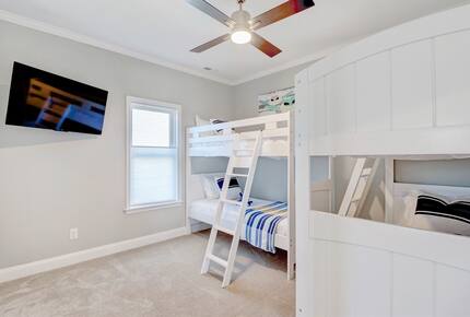 Reunion | Brand New Deluxe Oceanfront | Elevator, Views, BBQ - North Topsail Beach, North Carolina