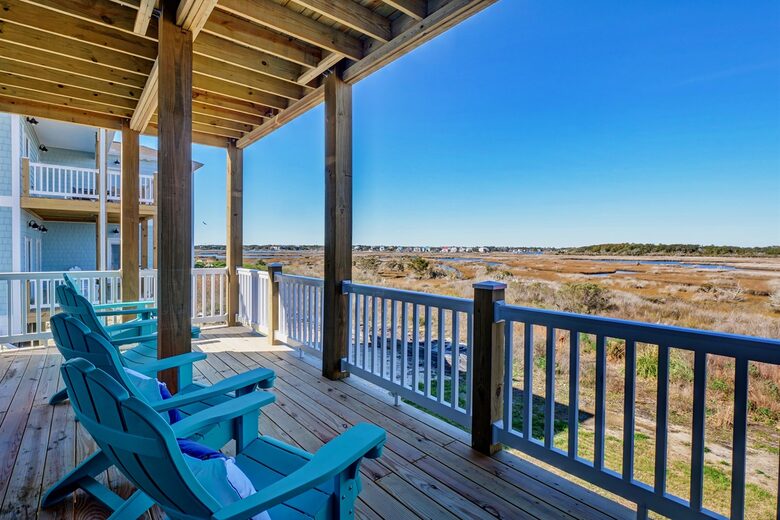 Reunion | Brand New Deluxe Oceanfront | Elevator, Views, BBQ - North Topsail Beach, North Carolina