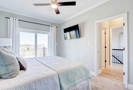 Reunion | Brand New Deluxe Oceanfront | Elevator, Views, BBQ - North Topsail Beach, North Carolina
