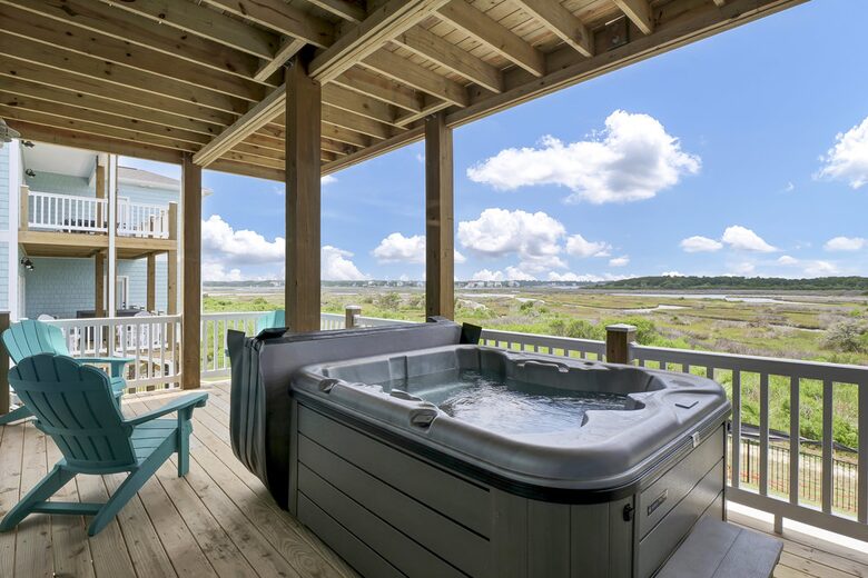 Reunion | Brand New Deluxe Oceanfront | Elevator, Views, BBQ - North Topsail Beach, North Carolina