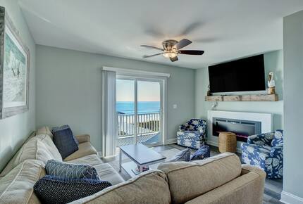 Renew by the Sea (Unit 2) | Oceanfront, Communal Pool, Hot Tubs, Elevator - North Topsail Beach, North Carolina