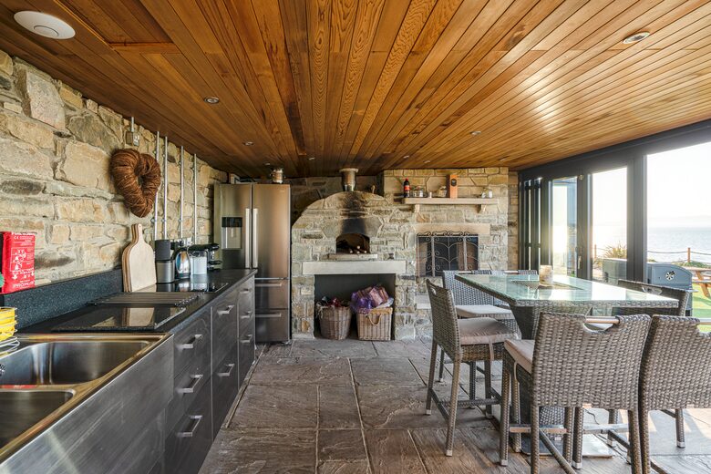 Oceanfront Cliff House with a Tennis Court - Rossnowlagh, Ireland