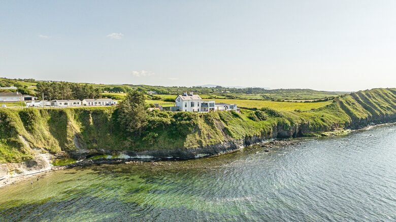 Oceanfront Cliff House with a Tennis Court - Rossnowlagh, Ireland