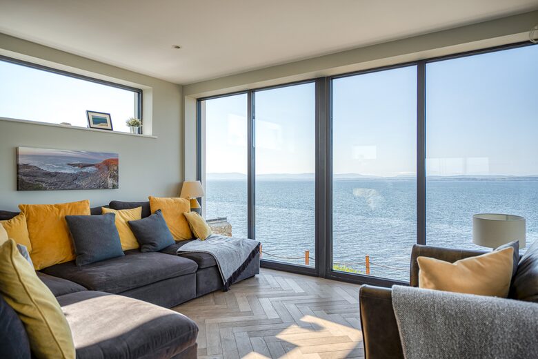 Oceanfront Cliff House with a Tennis Court - Rossnowlagh, Ireland