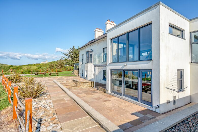 Oceanfront Cliff House with a Tennis Court - Rossnowlagh, Ireland