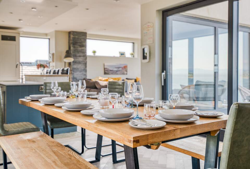 Oceanfront Cliff House with a Tennis Court - Rossnowlagh, Ireland